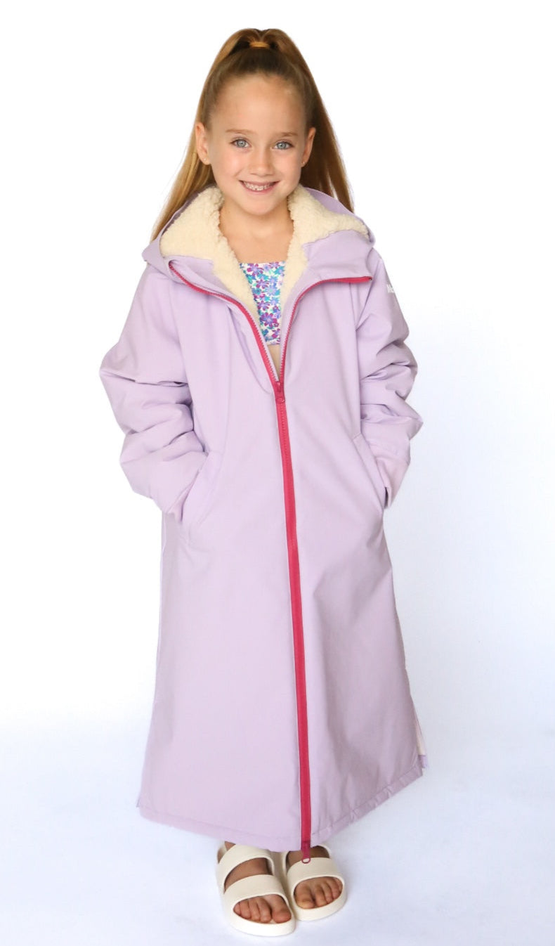 Kids Parka Purple