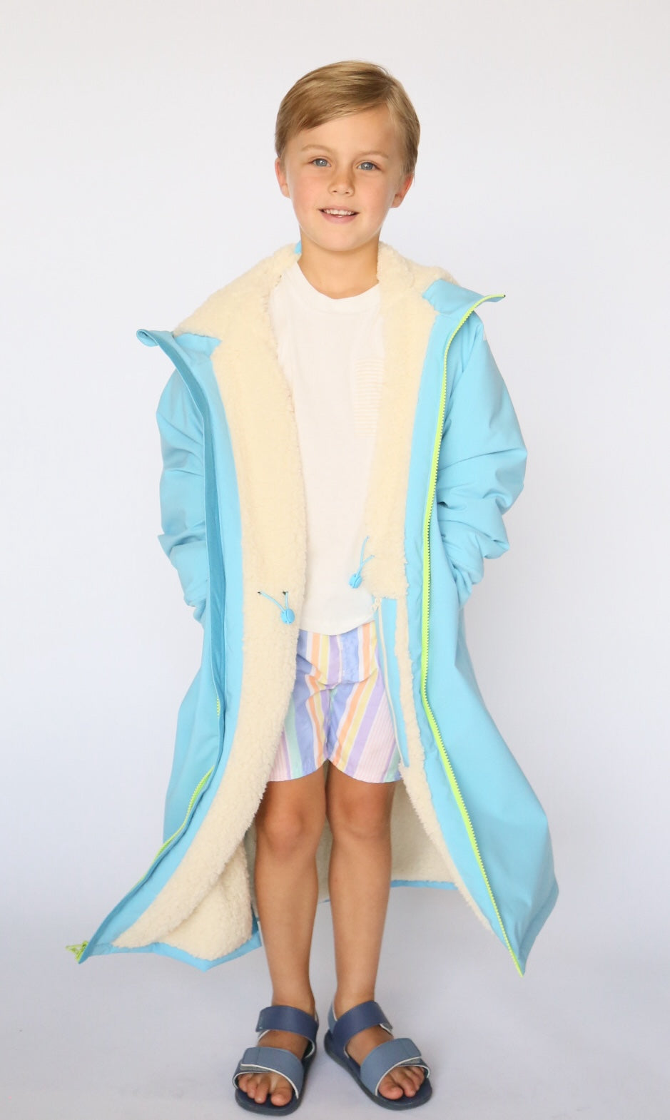 Kids Parka Blue